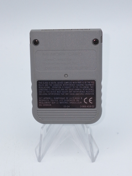Playstation 1 Memory Card Grau